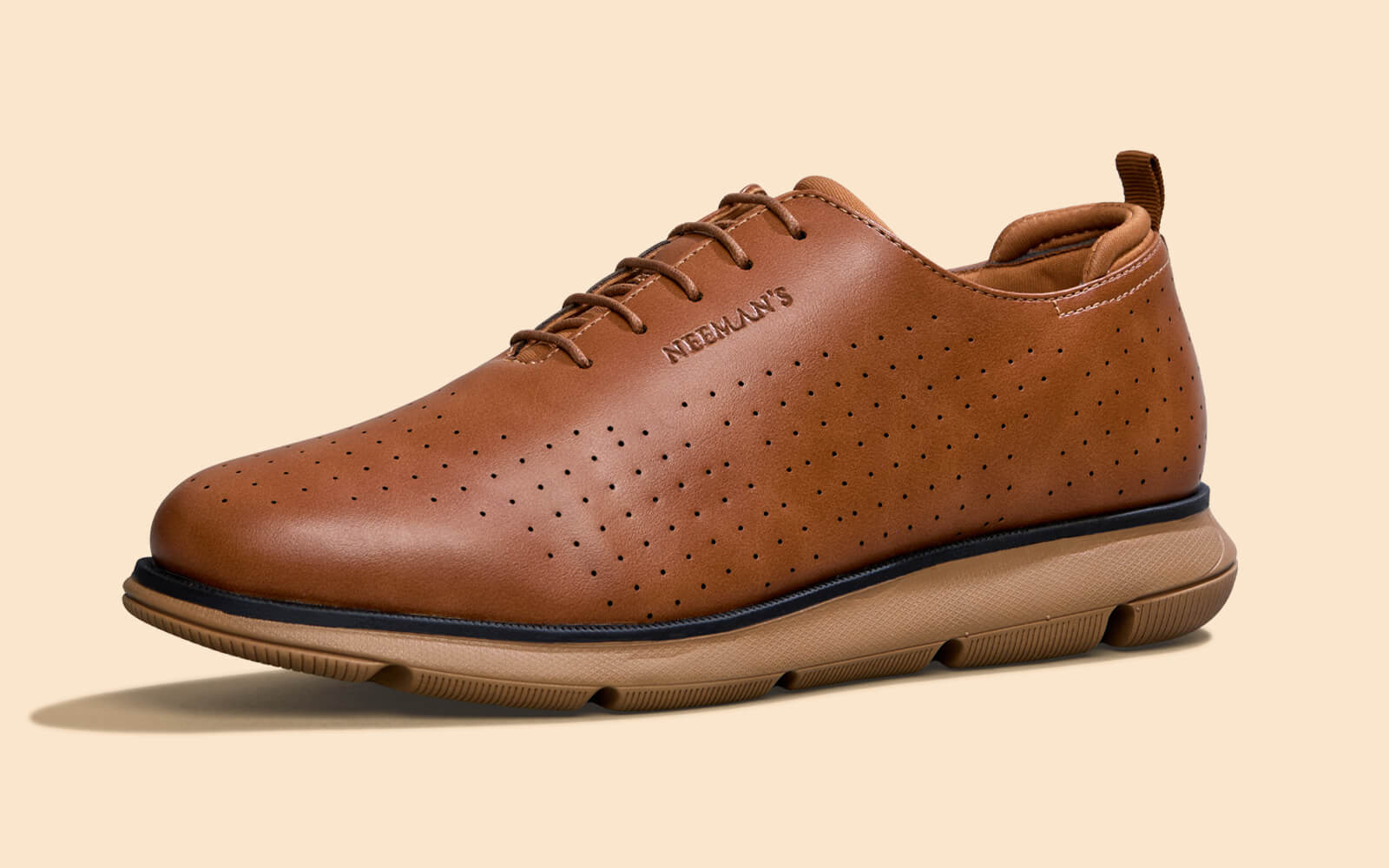Flexy Brogues : Tan