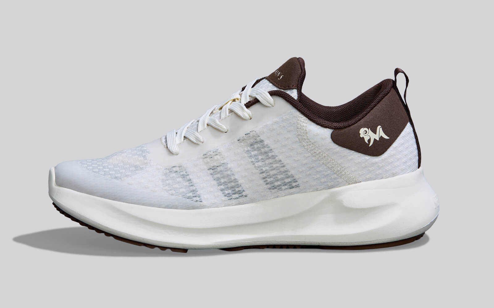 Swift Knit Sneakers For Men : Ivory Brown