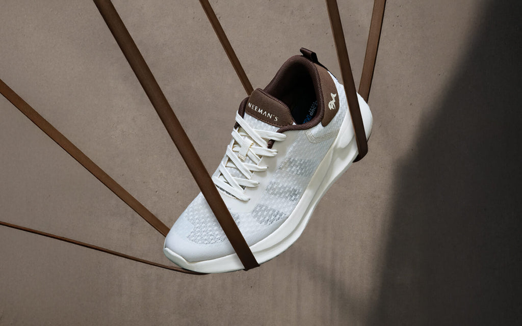 Swift Knit Sneakers For Men : Ivory Brown