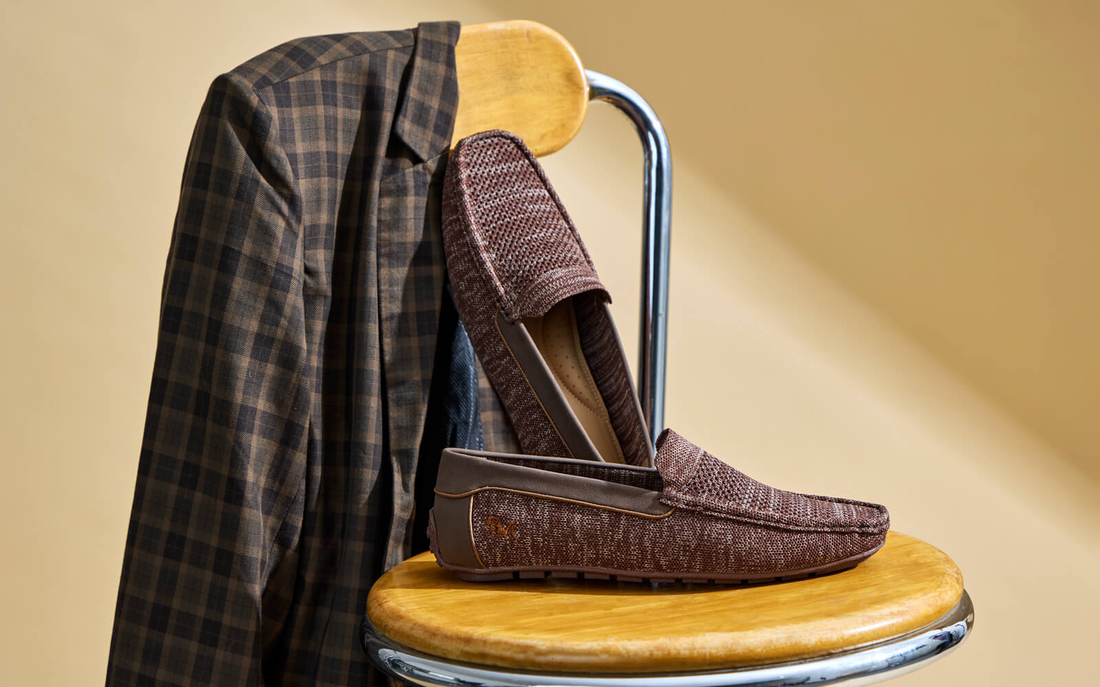 The Weave Loafers : Brown