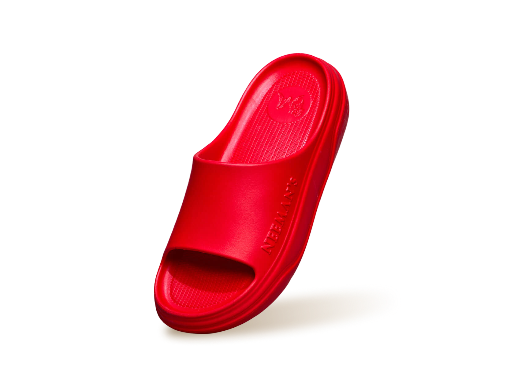 Cushers Slides For Women : Red