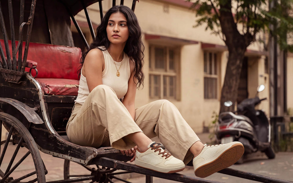 The Street Heart : Ecru Tan