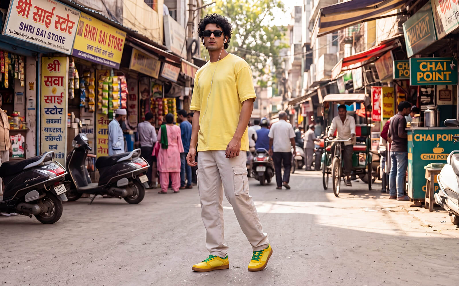 The Street Heart : Yellow Green