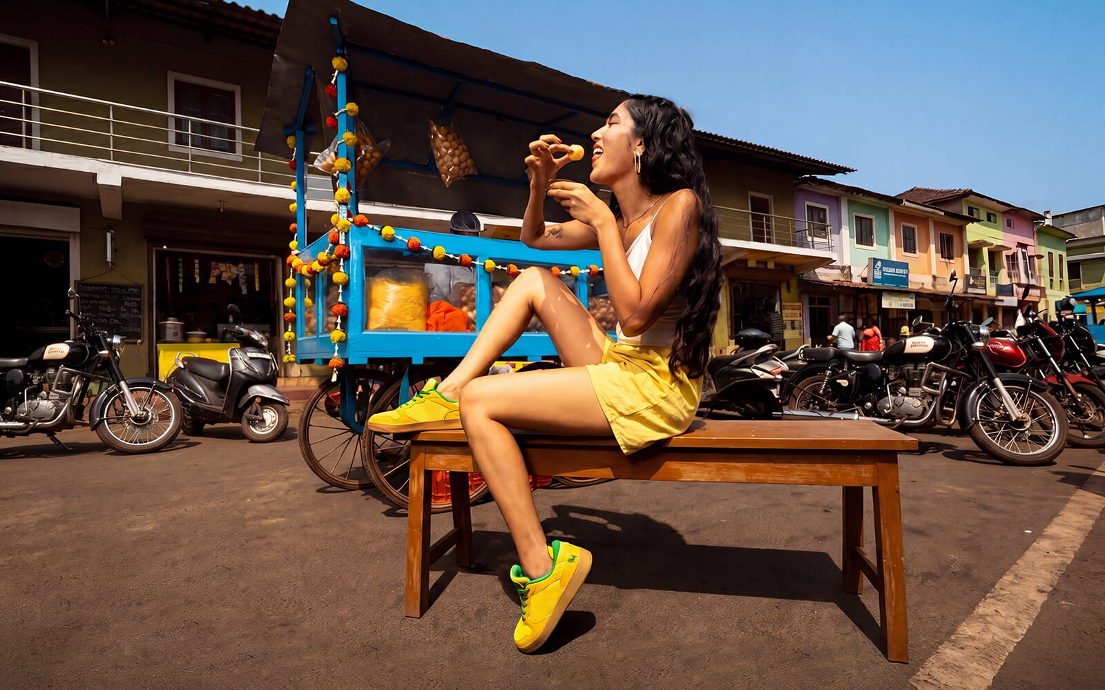 The Street Heart : Yellow Green