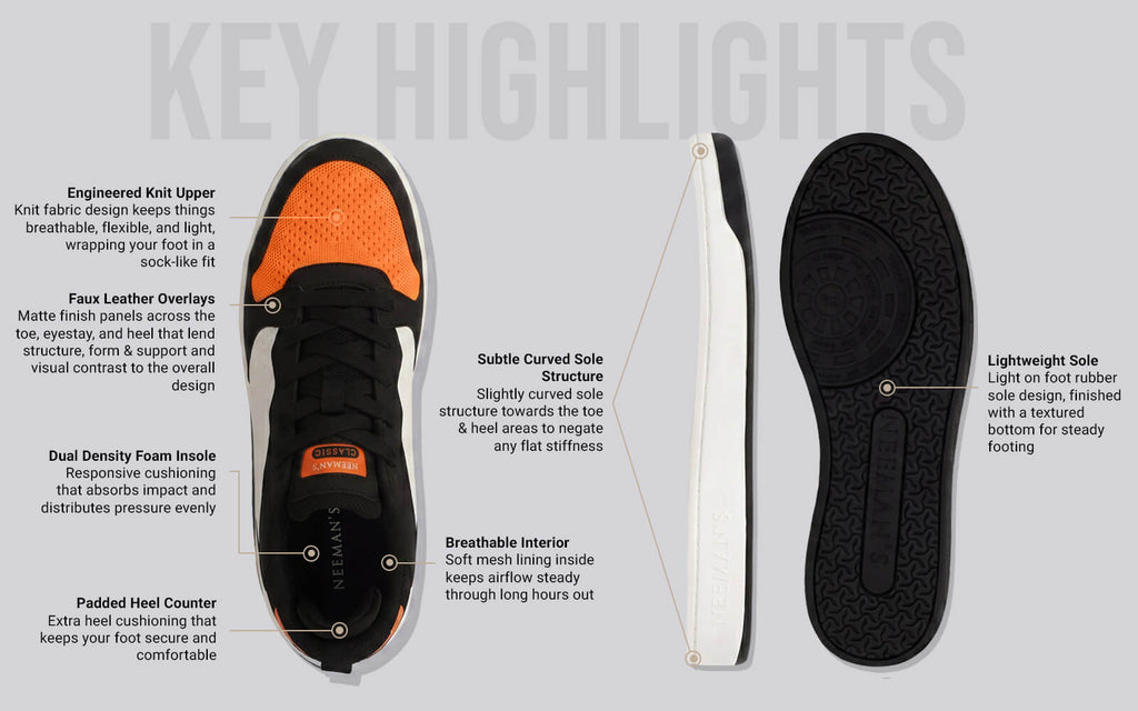 The Street Heart : Black Orange