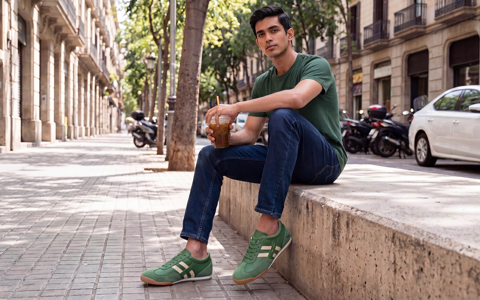 The Urban Riffs For Men : Green