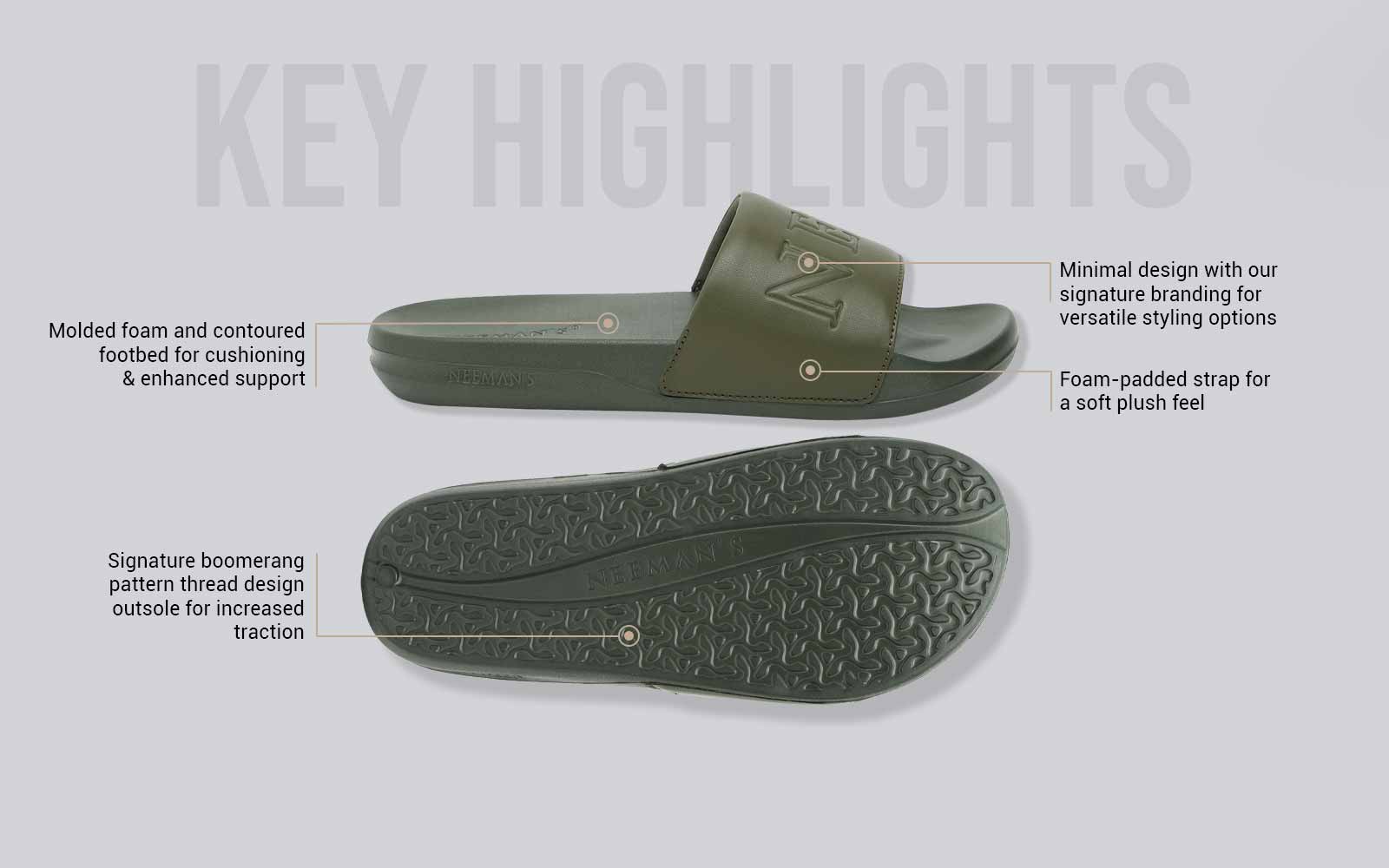 Cushy Slides : Olive